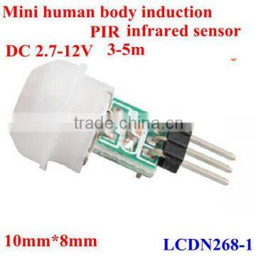 infrared sensor circuit pyreolectrice PIR induction infrared module 3-5m DC2.7-2v