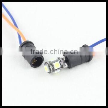 t10 w5w led bulbs socket holder extension wire cable t10 194 168 connector