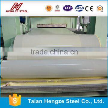 prepainted cold rolled steel coil/ ppgi factory/color coated steel coil