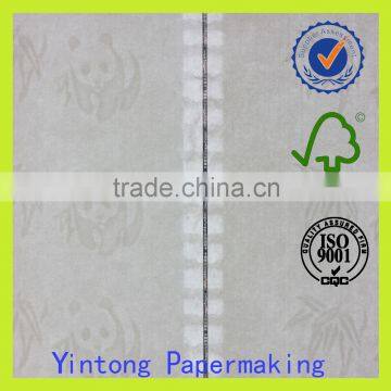 security thread paper with UV fibers