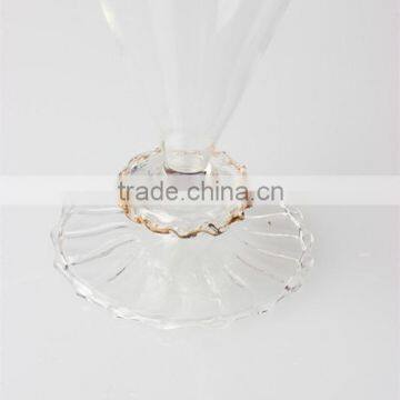 China Factory Cheap Price Hot Sale Clear Pyrex Decorative Custom Unique Design Wholesale Glass Flower Vase/flower Receptacle photo-6