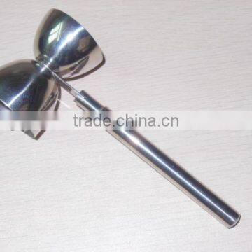 Stainless Steel Double Jigger With Handle