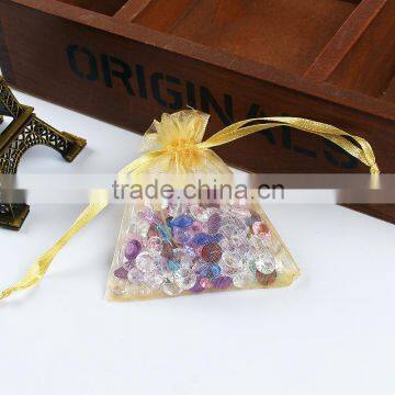 23 Color In Stock Customized Cheap Wholesale Organza Jewelry Bag Quality Choice photo-4