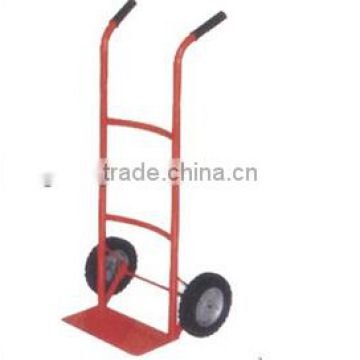 steel two wheel warehouse hand trolley