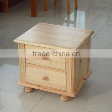 2 Drawer chest Pine wood night table