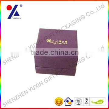 High quality paper jewelry boxes for ring ,and free sample/OEM