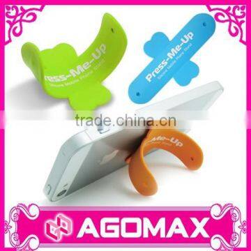 Customized OEM Telecom Gift Silicone Phone Stand for Samsung photo-4