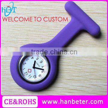 2016 Fashion Style Colorful Strap Hot Nurse Doctor Watch With Japan Movt