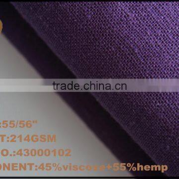 Wholesale High Quality Hemp Viscose Fabric photo-2