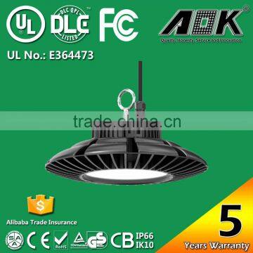 China manufacturer UL DLC 200w led Lumileds high bay light