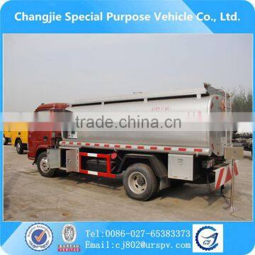 Russia oil truck for sale truck 6000-7000 Liters Litres fuel tanker truck 6cbm 7cbm Dongfeng