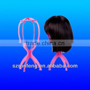 Plastic hat wig display stand