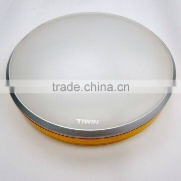 TIWIN 2015 High quality Energy Saving Orange 15w 3000k Warm white Plastic Round led acrylic ceiling lamp