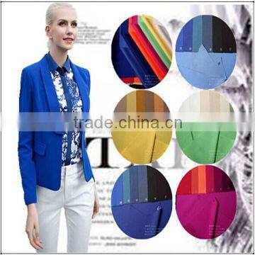 polyester viscose elastane fabric for ladies business wear