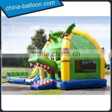 Crocodile Jumping Castle Inflate Combo Outdoor Games