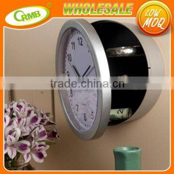 Creative Wall clock With Safe Function Jewelry Safe Storage Boxes