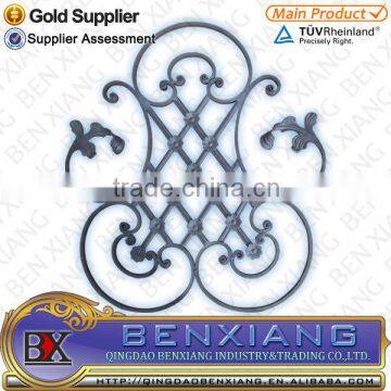 Wrought Iron Rosettes Garden Decor House Gate Designs Iron Window Grills Designs Flower Panels photo-2