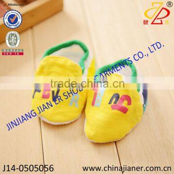 new arrival top quality 100%cotton soft wholesale baby shoes