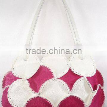 china factory popular style woman medium size handbag crochet design