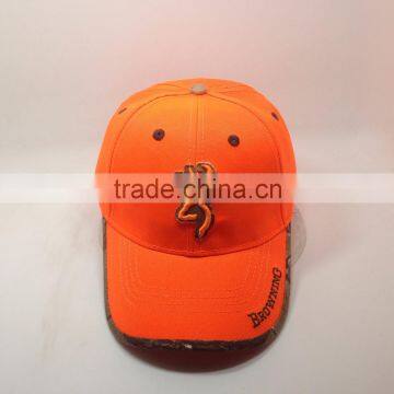 Wholesale Promotional Fashion Custom Logo Printed Cotton 6 Panel Baseball Cap