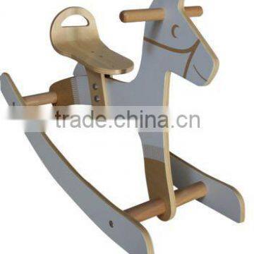 Lovely design baby wooden rocking horse