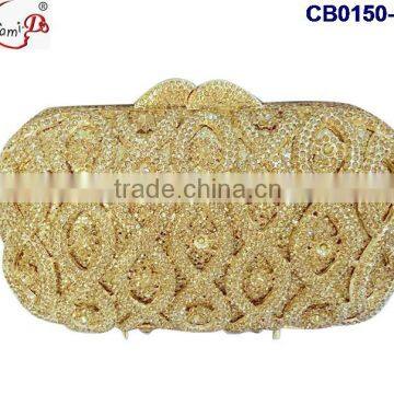 CB0150(1-10) 2016 New Design Hot Sale Elegant and Luxury Rhinestones African Handbag With Variety of Styles photo-6