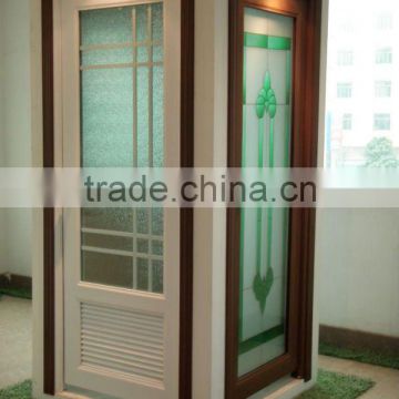 upvc plastic casement door