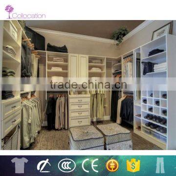 Open style walk in closet organizers for sale