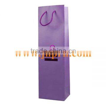 Single wine bags with logo stamping