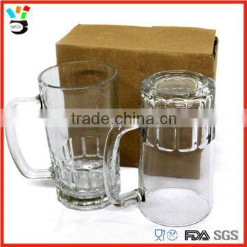 22oz Glass Stein Beer Mug SUBLIMATION Mugs For Heat Press Printing Transfer