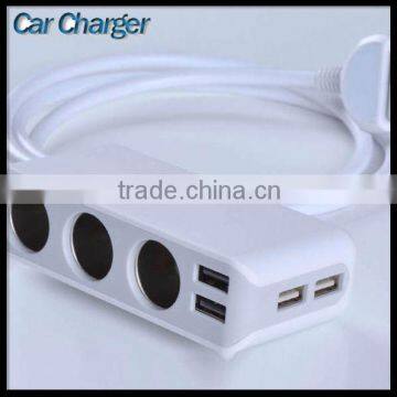 3 Ports Lighter Usb Car Cigarette Charger