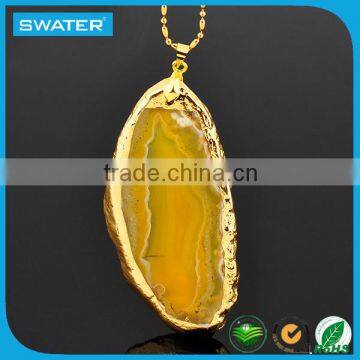  Express Wholesale Agate Druzy Pendants