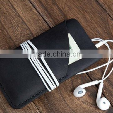 Genuine leather phone case/phone holder