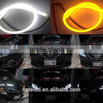 car universa led flexible drl strip daytime running light