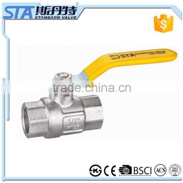 ART.1046 Chinese Manufacturer Alibaba Wholesale Lever Handle Mini Brass Gas Ball Valve 1 1/2 1/4 inch Manual Operated Ball Valve