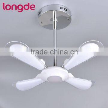 Single CCT Creative Deformable Fan Shape LED Ceiling Pendant Lamp for Restaurant photo-4
