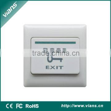 Vians Rubber Material Door Release Exit Button for Security Access Control System