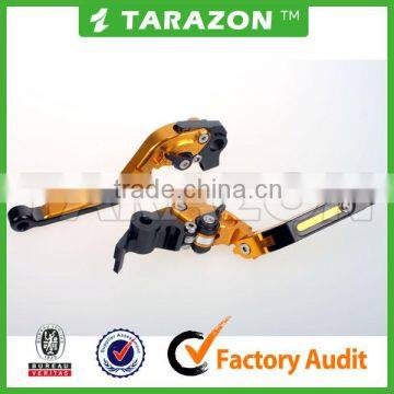 Motorcycle accessories China adjustable folding and extendable brake lever for 1098 / S / Tricolor