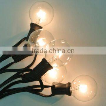 Globe string lights