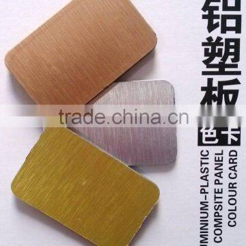2 mm Brushed Finishes Aluminum Composite Panel From China Supplier photo-2