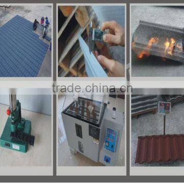 Color and Durable Kerala Stone Coated Metal Roofing Tile photo-4