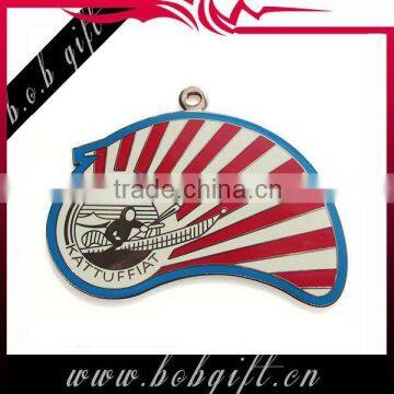 2012 bueatiful metal souvenir custom medal with ribbon