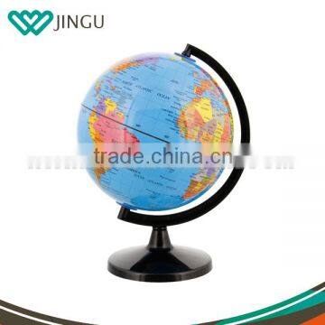 English/Chinese diameter 32 cm world globe plastic solid world globe