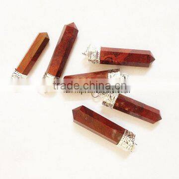 Red Jasper Pencil Pendants