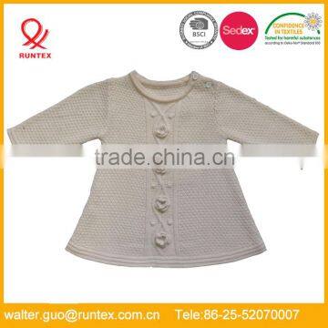 Runtex Baby girl's sweater with seven length RT-7970