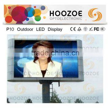 outdoor led video billboards, 10mm rgb led display,led advertising billboard with air-line cabinet,