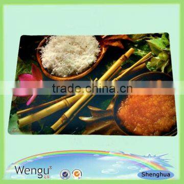 New design security dining plastic table mat supplier and manufacture