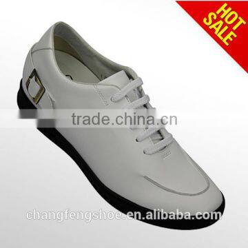 High class casual high neck leather shoes and casual fashion shoes