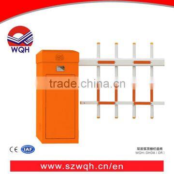 Hot Sale automatic barrier gate with fence bar and remote control barrier gate price