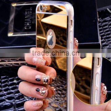 Luxury Ultra-thin TPU Mirror For iPhone 6 6s Mirror Case